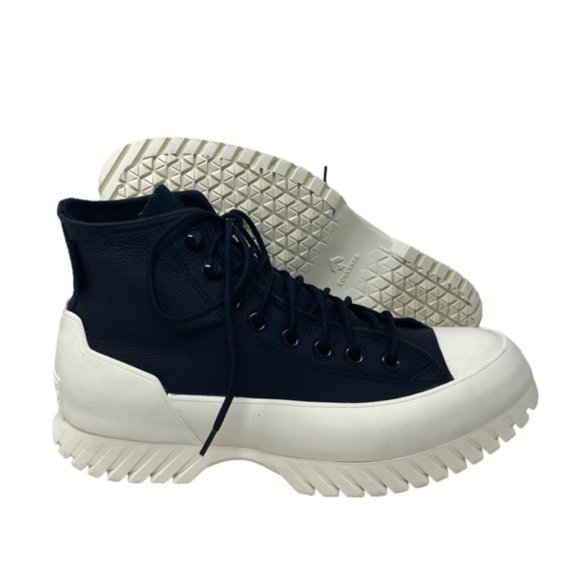 Converse Chuck Taylor Lugged Winter 2.0 High Women Boots Leather Sneaker 172057C - Picture 9 of 10